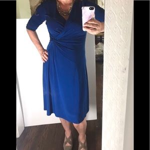 Clara Sun Woo Royal Blue Jersey Dress. Labeled Small, but fits like Medium